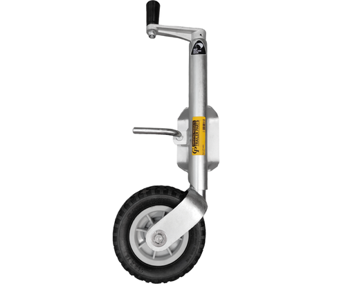 Jockey Wheel 200kg - 190x75 Nylon Wheel - Bolt-on 6mm Plate