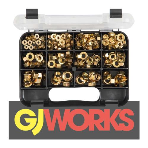 Grab Kit 160pc Metric Flange Nuts