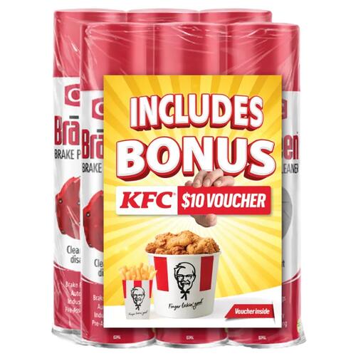 Brakleen 6pk + $10 KFC Voucher