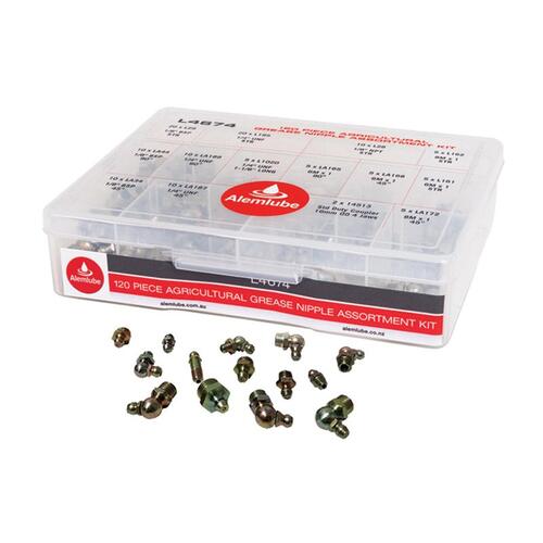 Agricultural Grease Nipple Assortment Kit