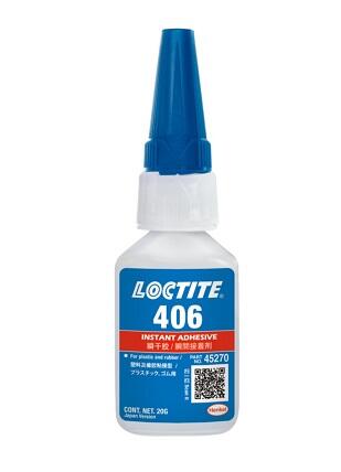 Loctite 406 Instant Adhesive Rubber & Plastic 20g