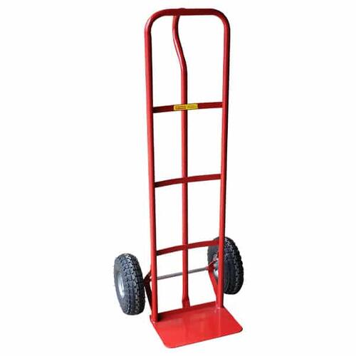 Red P Handle Puncture Proof Hand Trolley 200kg