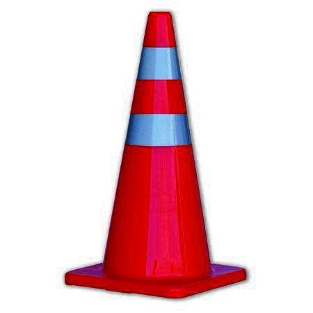 Traffic Road Cone Orange Hi-Vis 900mm