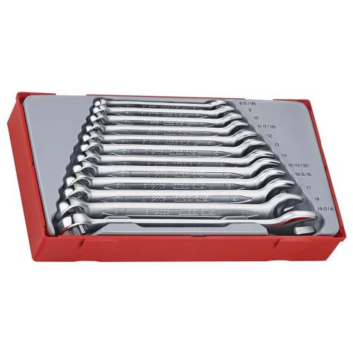 12pc Combination Spanner Set Metric