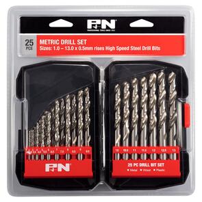 Drill Set 25pc Metric