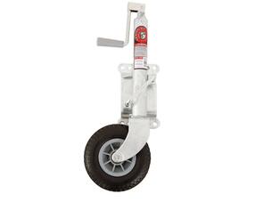 Jockey Wheel 250mm Solid Rubber Tyre - Swivel