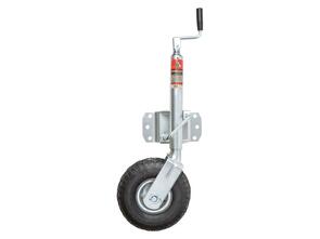 Jockey Wheel 250mm Pneumatic Tyre - Swivel