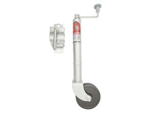 Jockey Wheel 6" Solid Rubber Wheel - Clamp