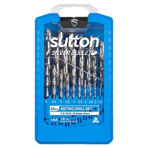 Silver Bullet Jobber Drill Set 1-13mm 25pc