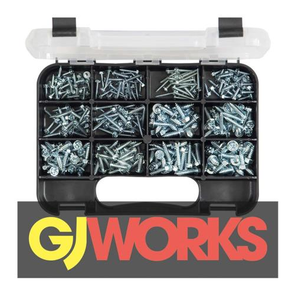 Grab Kit 300pc Self Tapping Screws Hex Head Zinc