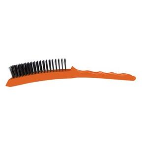 4 Row Plastic Hand Brush Long Handle