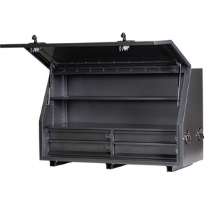 1360 Series 4 Drawers & 2 Shelves - Charcoal Grey