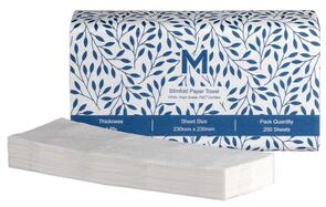 Slimfold Paper Towels 1Ply 4000 sheets (Box)
