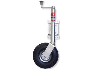 Jockey Wheel 350mm Pneumatic - Swivel