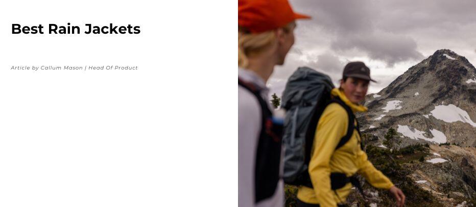 The Best Rain Jackets 