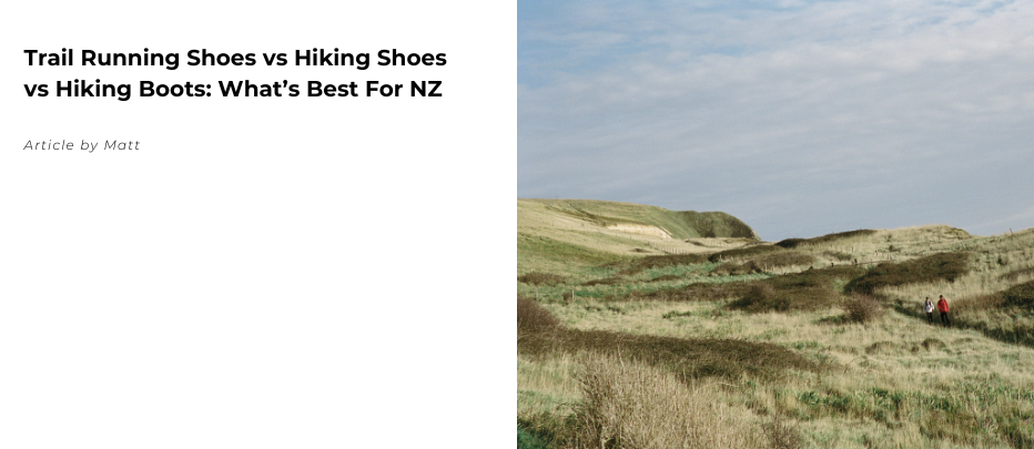 Trail Running Shoes vs Hiking Shoes vs Hiking Boots