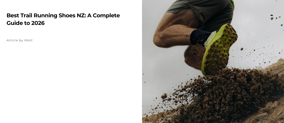 Best Trail Running Shoes NZ
