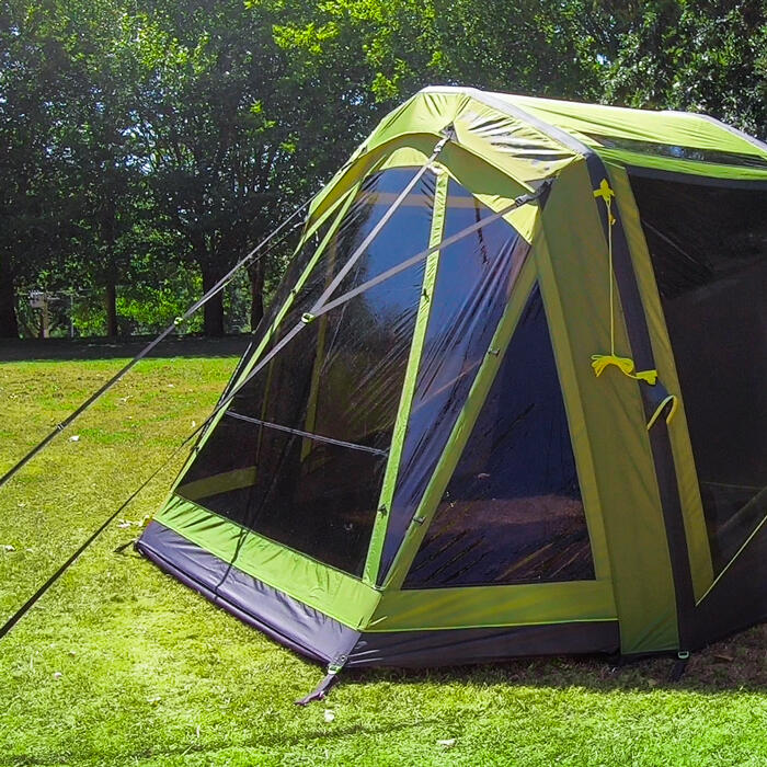 AWNING WALL SET ATTACHMENT SYSTEM