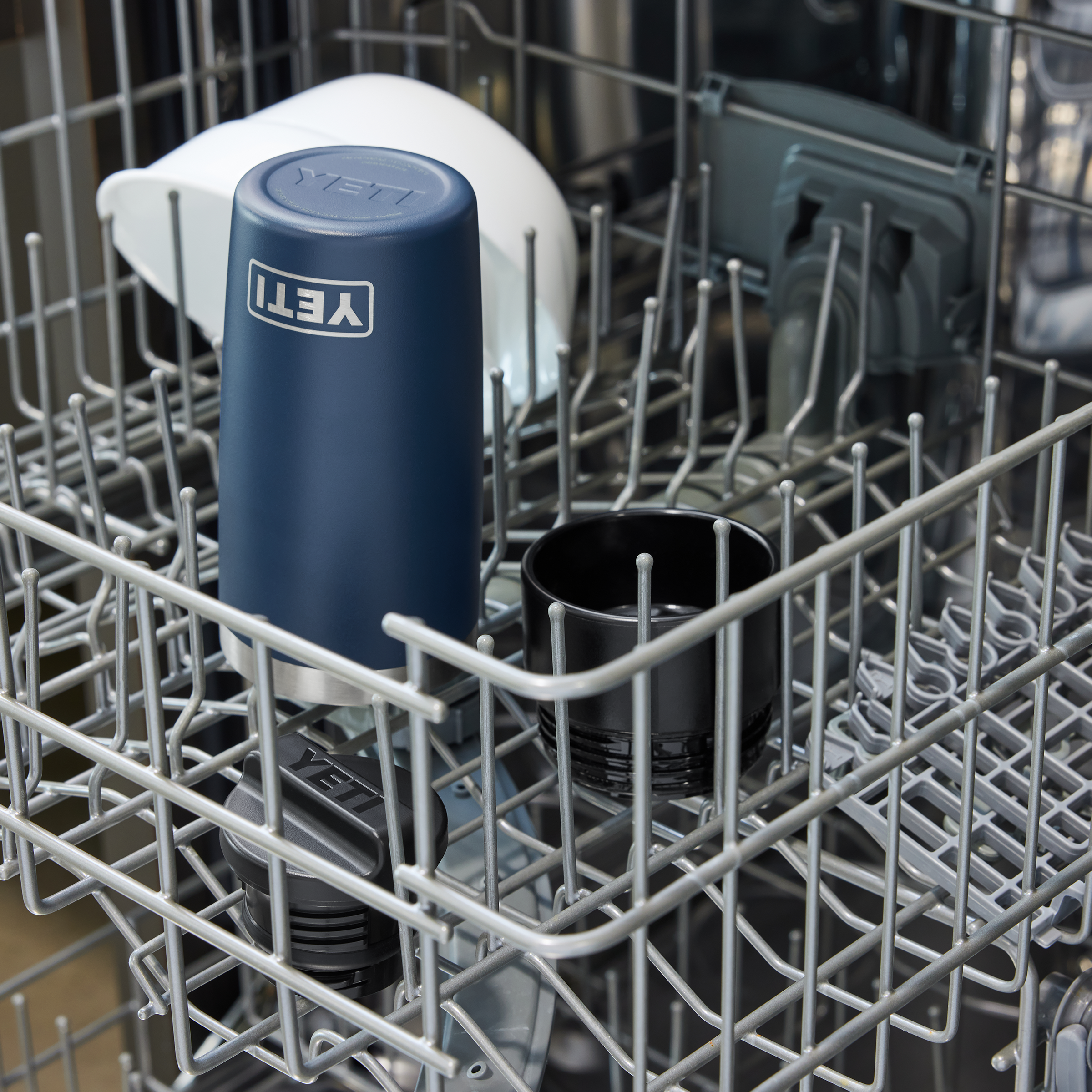 Dishwasher safe cap and bottle