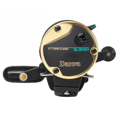 Daiwa Sealine SL-30SH - Black & Gold Overhead Fishing Reel | Land