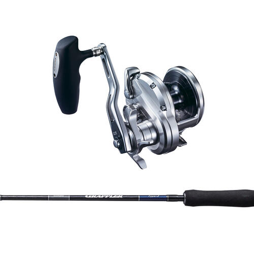 Shimano Ocea Jigger 4000HG - Grappler Type J 53 2pc PE8 Overhead
