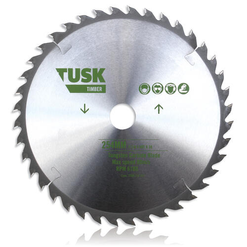 Tusk Timber Tungsten Carbide Blade 254mm TTBM
