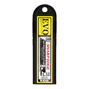 Tradegear Black Snap Off Blades 50 Pack - LB50BH 18 mm 
