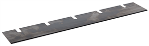 Wolff 13979 Turbo Stripper Spare Blade for Textile 350 x 60 x 1.5 mm 