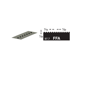 U1 Versablade U Notch 680-FFA Trowel Blade