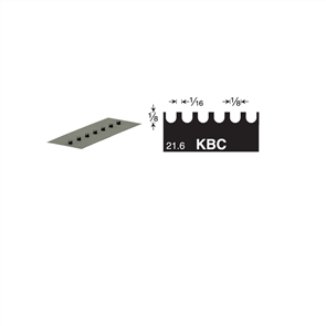 U5 Versablade U Notch 680-KBC Trowel Blade