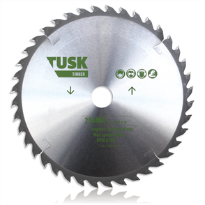 Tusk Timber Tungsten Carbide Blade 216mm TTBM216