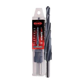 RUKO 101082P Ultimate Cut Step Drill 6.0-12.0mm (7 Steps) S1