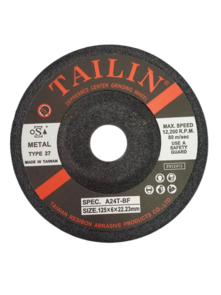 TAILIN Grinding Wheel 125x6.0mm  A24T 2.0G