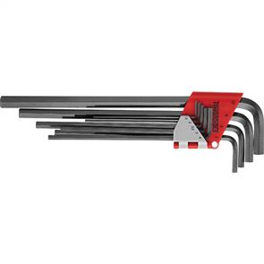 TENG Key Set, Hex Extra Long 1.5-10mm 1479MMRL 9pce