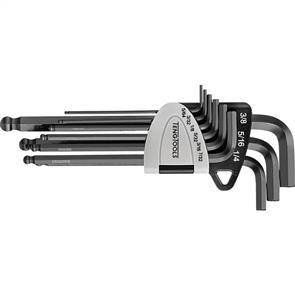 TENG Key Set, Hex Ball End 5/64"-3/8" 1499AF 9pce
