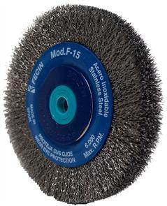 FECIN Crimp Wheel S/S F15 150x20 30mm 0.30  151505BGME