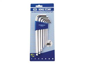 KING TONY KT20107MR01 Long Ball Kex Key Set 7pc