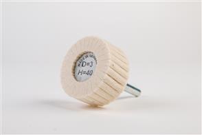 G.WENDT Flapwheel Felt 20x10x6mm Medium D2/H40  (187612)