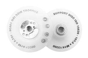 FLEXIPADS 11113 Back Up Pad Medium 115mm M14 x 2.0 White