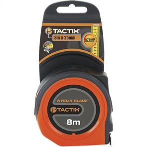 TACTIX Tape Measure 8m x 25mm 235345