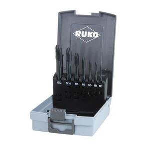 RUKO HSSE-Co5-VAP Machine Tap Set Type B M3-M12 (7Pce) (245063RO)