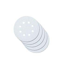 SUNMIGHT Velcro  Paper Disc 125mm (8H) 180G [B322T] White