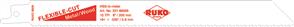 RUKO 33189095 Reciprocal Saw Blade 8" 10T 5 Pack