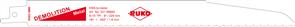 RUKO 33189895 Reciprocal Demo Blade 9" 8/10T 5 Pack