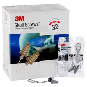 3M P1301 Ear Plugs Skull Screw, Corded 120p