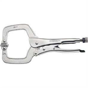 TENG Plier, C-Clamp Locking, 11" / 275mm w Swivel Pad (NP) 406SP