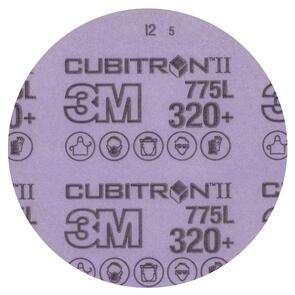 3M 775L Cubitron II Hookit Film Disc 150mm 320+