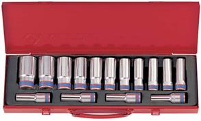 KING TONY KT4215MR Socket Deep 1/2Dr 15pc Set