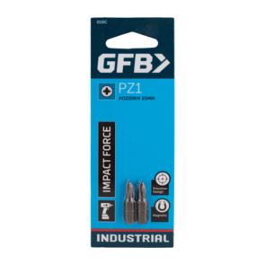 GFB 010C #1 Pozi Bit 25mm (2 Pack)