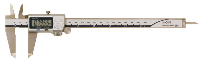 MITUTOYO Caliper Digital 200mm 500-763-20 Coolant Proof